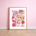 GENEVIEVE / ART PRINT
